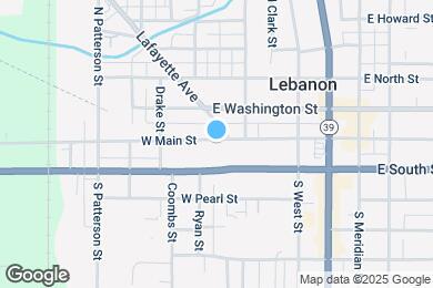 Map image of the property - 603 W Main St