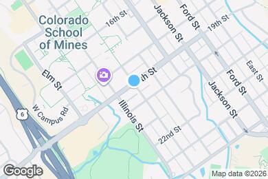 Map image of the property - 1001 19th St