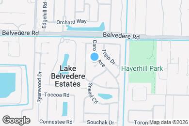 Map image of the property - 867 Caroline Cir