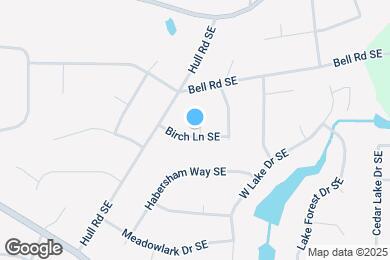 Map image of the property - 430 Birch Ln SE