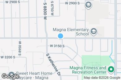 Map image of the property - 8719 W 3100 S