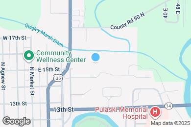 Map image of the property - Willow Creek Villas