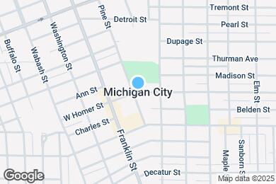 Map image of the property - 508 S Lake Ave