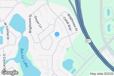 Map image of the property - 2688 Crater Ct