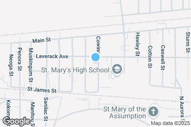 Map image of the property - 35 Cowing St