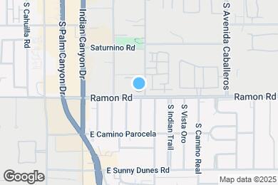 Map image of the property - 467 S Calle El Segundo