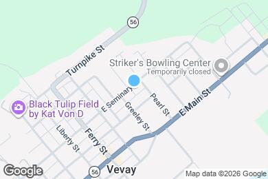 Map image of the property - 305 E Seminary St