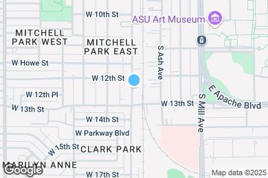 Map image of the property - 1215 S Farmer Ave
