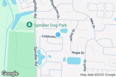 Map image of the property - 5775 Coldcreek Dr