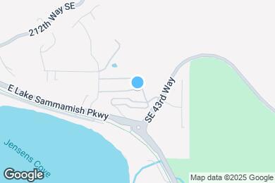 Map image of the property - Issaquah Townhouse at Peregrine Point...