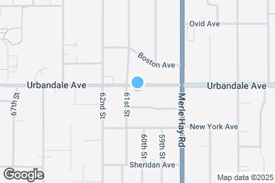 Map image of the property - 6038 Urbandale Ave