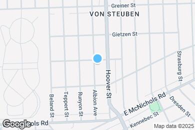 Map image of the property - 17390 Albion Ave