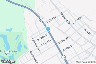 Map image of the property - 401 S 22nd St