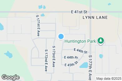 Map image of the property - 4318 S 174th E Ave