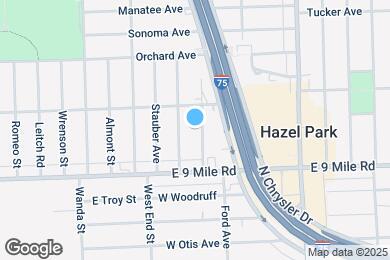Map image of the property - 23091 Berdeno Ave