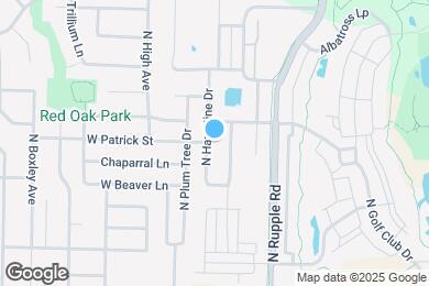 Map image of the property - 1588 N Hazeltine Dr