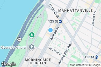 Map image of the property - Room in Shared 4 bed/2 bath home in Morningside Heights