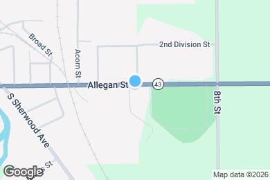 Map image of the property - 950 E Bridge St