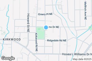 Map image of the property - 99 Norwood Ave NE