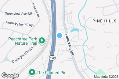 Map image of the property - 871 Lenox Oaks Cir NE