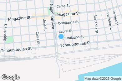 Map image of the property - 4320 Annunciation St
