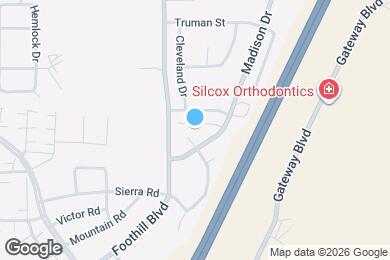 Map image of the property - 3449 Taft Way