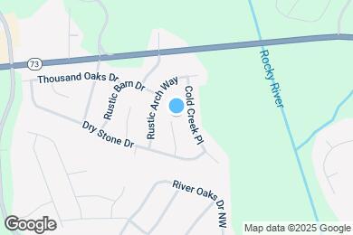Map image of the property - 1536 April Knoll Ct