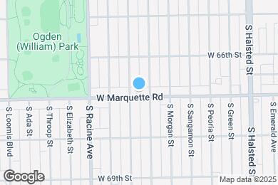 Map image of the property - 1048 W Marquette Rd