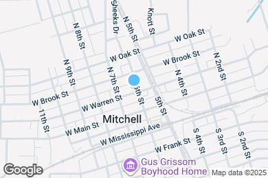 Map image of the property - 607 W Warren St