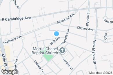 Map image of the property - 607 Hall St