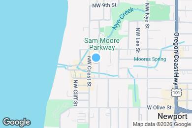 Map image of the property - 419 NW High St