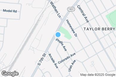Map image of the property - 1647 Phyllis Ave