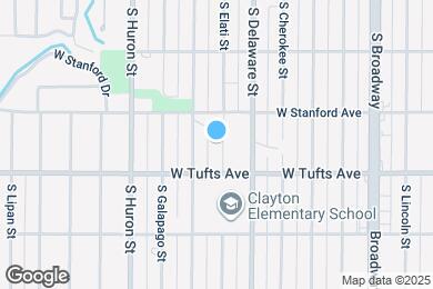 Map image of the property - 4565 S Elati St