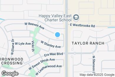 Map image of the property - 134 W Dragon Tree Ave