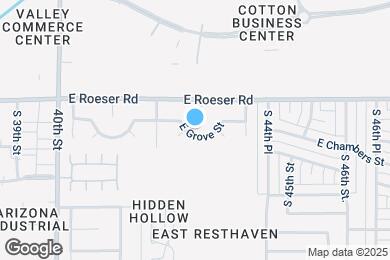 Map image of the property - 4322 E Grove St