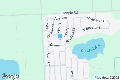 Map image of the property - 4184 Bickel St