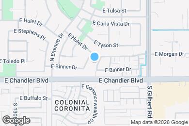Map image of the property - 260 N Norman Way