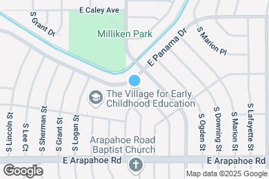 Map image of the property - 6519 S Kit Carson St
