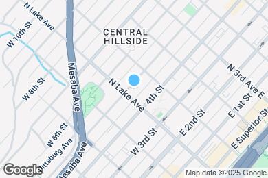 Map image of the property - 10 E 5th St