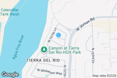 Map image of the property - 10743 W Desert Elm Ln