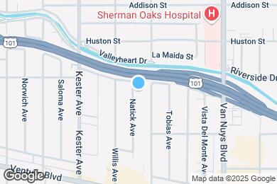 Map image of the property - 4730 Natick Ave
