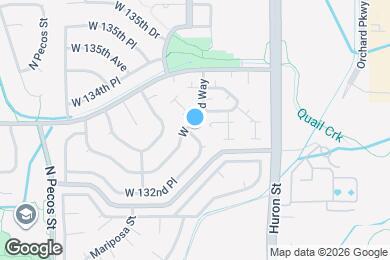 Map image of the property - 1154 W 132nd Pl
