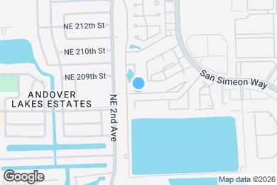 Map image of the property - 303 NE 208th Ter