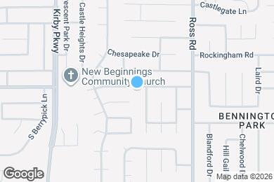 Map image of the property - 6601 Stockport Dr