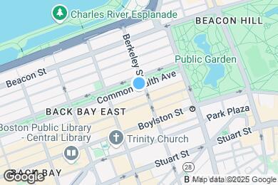 Map image of the property - 54 Commonwealth Ave