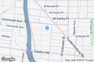 Map image of the property - 216 University Ave.