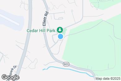 Map image of the property - 210 Cedar Hill Dr