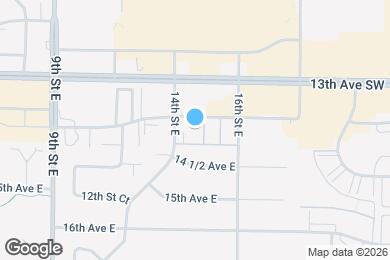 Map image of the property - 1409 14th Ave E