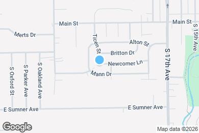 Map image of the property - 376 Ticen St