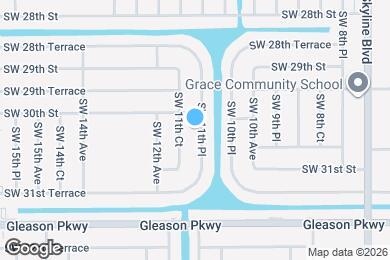 Map image of the property - 3010 SW 11th Pl